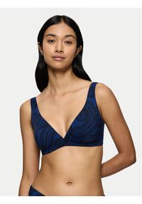 Triumph Góra od bikini Flex Smart Summer 10222175 Granatowy. Kolor: niebieski. Materiał: syntetyk