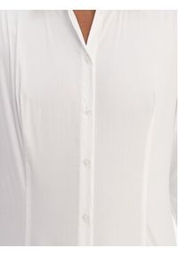 Hugo - HUGO Koszula 50554568 Biały Slim Fit. Kolor: biały. Materiał: bawełna #5