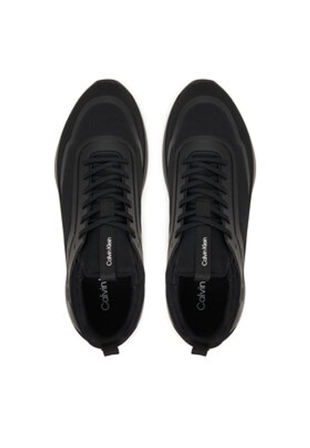 Calvin Klein Sneakersy Light Eva Run Lace Sock Mm HM0HM02164 Czarny. Kolor: czarny. Materiał: materiał. Sport: bieganie