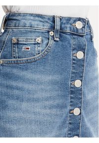 Tommy Jeans Spódnica jeansowa Aline DW0DW17982 Niebieski Regular Fit. Kolor: niebieski. Materiał: bawełna #4