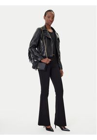 Rinascimento Kurtka z imitacji skóry CFC0124662003 Czarny Regular Fit. Kolor: czarny. Materiał: skóra #3