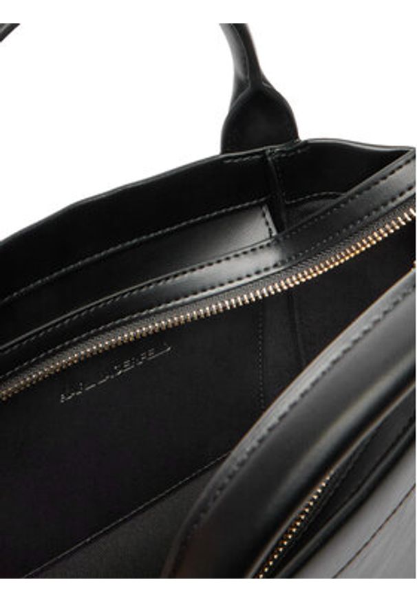 Karl Lagerfeld - KARL LAGERFELD Torebka B1W30262 Czarny. Kolor: czarny. Materiał: skórzane