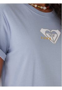 Roxy T-Shirt Oceanregular ERJZT06078 Niebieski Regular Fit. Kolor: niebieski. Materiał: bawełna #5
