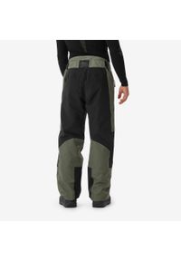 DREAMSCAPE - Spodnie snowboardowe męskie Dreamscape SNB 500. Kolor: czarny, brązowy, zielony, wielokolorowy. Materiał: puch, skóra, materiał. Sezon: zima. Sport: snowboard