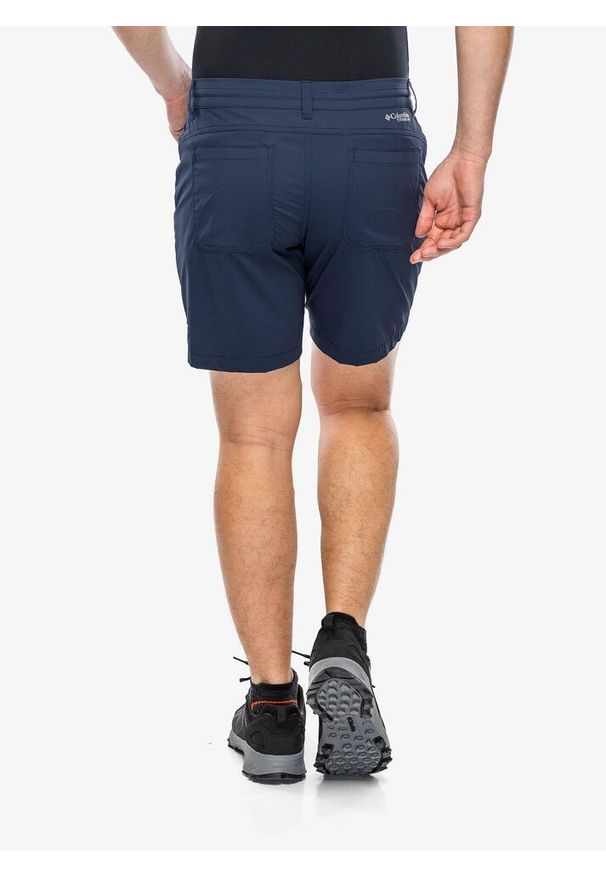 columbia - Spodenki turystyczne męskie Columbia Wanoga Lightweight Short. Kolor: niebieski