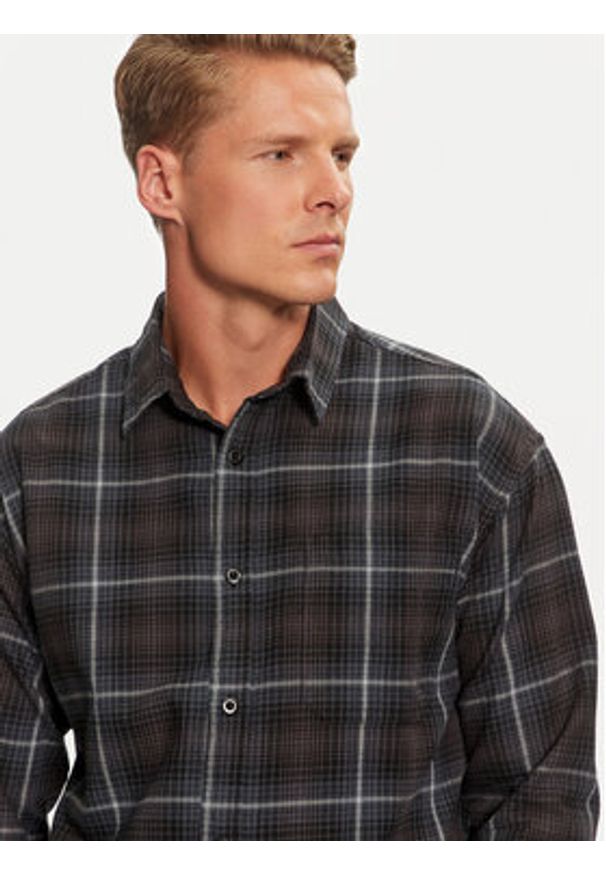 Jack & Jones - Jack&Jones Koszula Blake 12262733 Szary Relaxed Fit. Kolor: szary. Materiał: bawełna