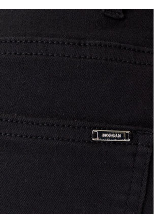 Morgan Jeansy 231-PRETTY Czarny Slim Fit. Kolor: czarny