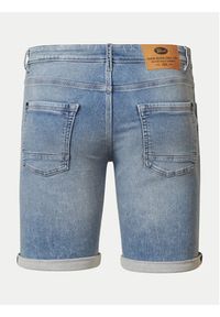 Petrol Industries Szorty jeansowe M-1040-SHO001 Niebieski Slim Fit. Kolor: niebieski. Materiał: bawełna #2