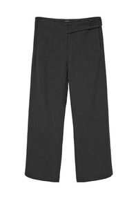 Vero Moda Spodnie materiałowe Bestie 10333960 Szary Wide Leg. Kolor: szary. Materiał: syntetyk #3