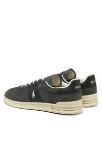 Polo Ralph Lauren Sneakersy Aera 809956120002 Szary. Kolor: szary. Materiał: skóra, zamsz