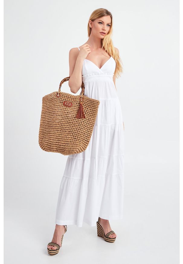 Sukienka TwinSet maxi, bez rękawów