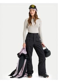 Roxy Spodnie snowboardowe Passive Lines ERJTP03293 Czarny Regular Fit. Kolor: czarny. Materiał: syntetyk. Sport: snowboard #4