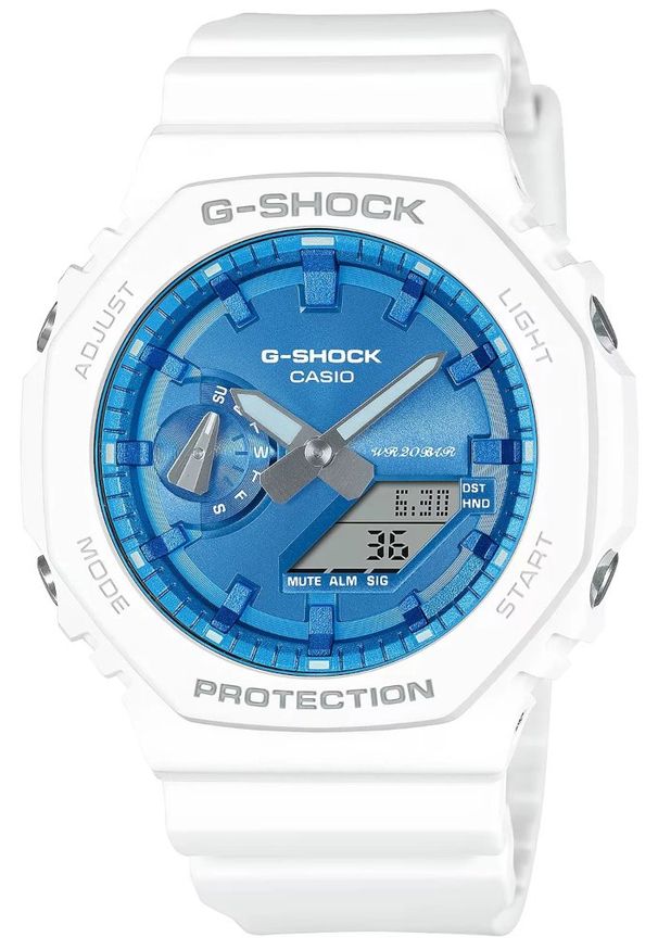 G-Shock - Zegarek Męski G-SHOCK SPARKLE OF WINTER GA-2100WS-7AER