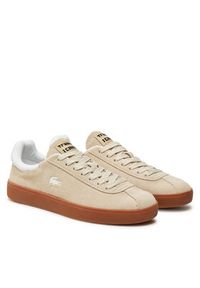 Lacoste Sneakersy Baseshot 748SFA0010 Biały. Kolor: biały. Materiał: skóra, zamsz #4