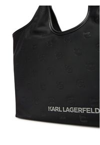 Karl Lagerfeld - KARL LAGERFELD Torebka A3W30116 Czarny. Kolor: czarny. Materiał: skórzane