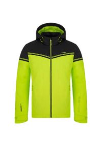 SKI MOJO - Kurtka narciarska LOAP Floid męska wodoodporna — 2XL. Kolor: czarny, fioletowy, wielokolorowy, zielony. Sezon: zima. Sport: narciarstwo #1