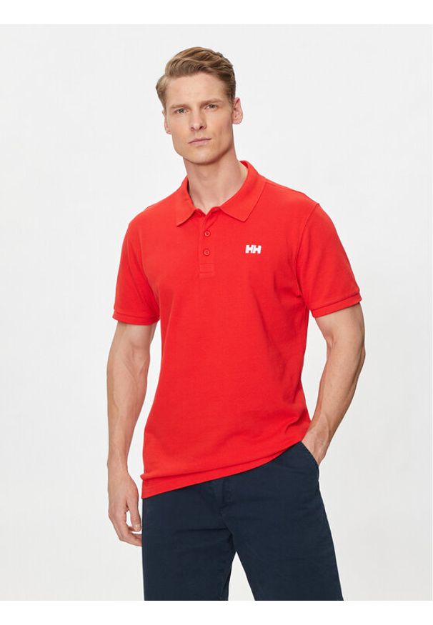 Helly Hansen Polo Transat Polo 33980 Czerwony Regular Fit. Typ kołnierza: polo. Kolor: czerwony. Materiał: bawełna