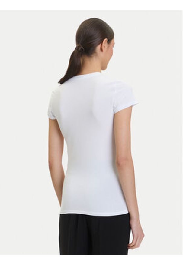 Armani Exchange T-Shirt XW001355 AF16294 U0002 Biały Regular Fit. Kolor: biały. Materiał: bawełna