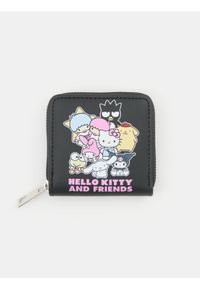 Sinsay - Portfel Hello Kitty - czarny. Kolor: czarny. Wzór: motyw z bajki