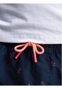 Petrol Industries Szorty kąpielowe M-1050-SWS951 Granatowy Regular Fit. Kolor: niebieski. Materiał: syntetyk #2