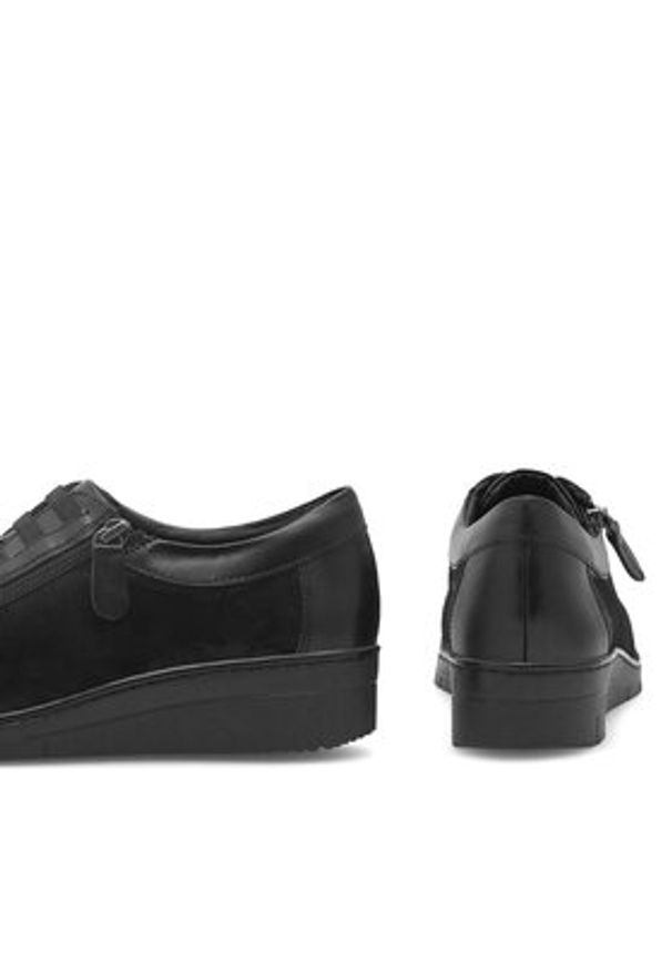 Go Soft Półbuty WI23-REBECA-20 Czarny. Kolor: czarny. Materiał: skóra