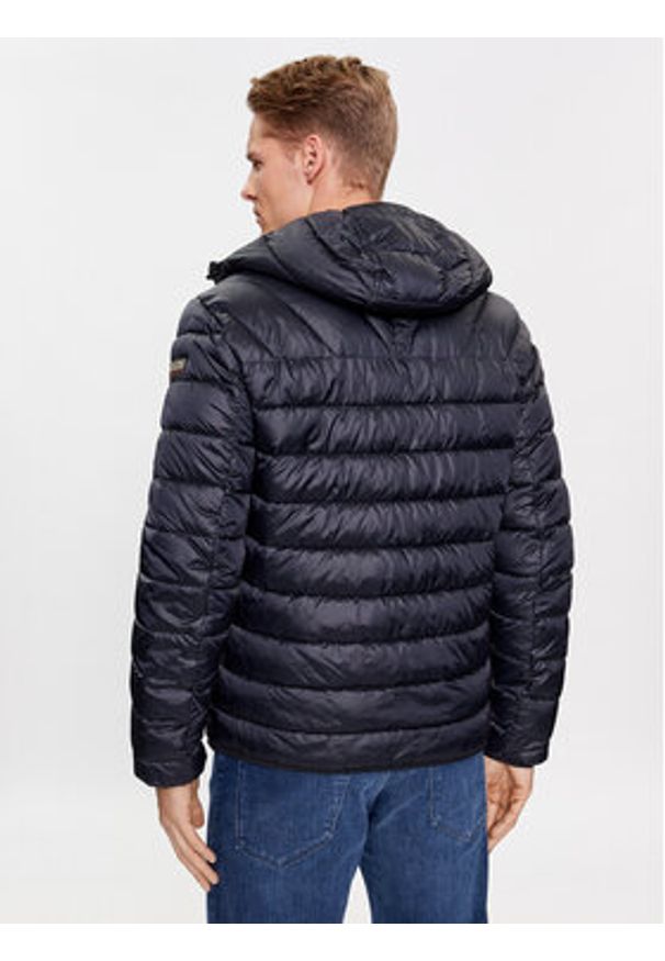 Napapijri Kurtka przejściowa Aerons NP0A4GJO Czarny Regular Fit. Kolor: czarny. Materiał: syntetyk
