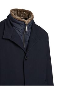 Bugatti Płaszcz przejściowy 821429-84220 Granatowy Regular Fit. Kolor: niebieski. Materiał: syntetyk #4