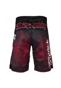 Spodenki do Grapplingu MMA BJJ K1 męskie EXTREME HOBBY EZECHIEL do MMA. Kolor: czarny. Materiał: poliester
