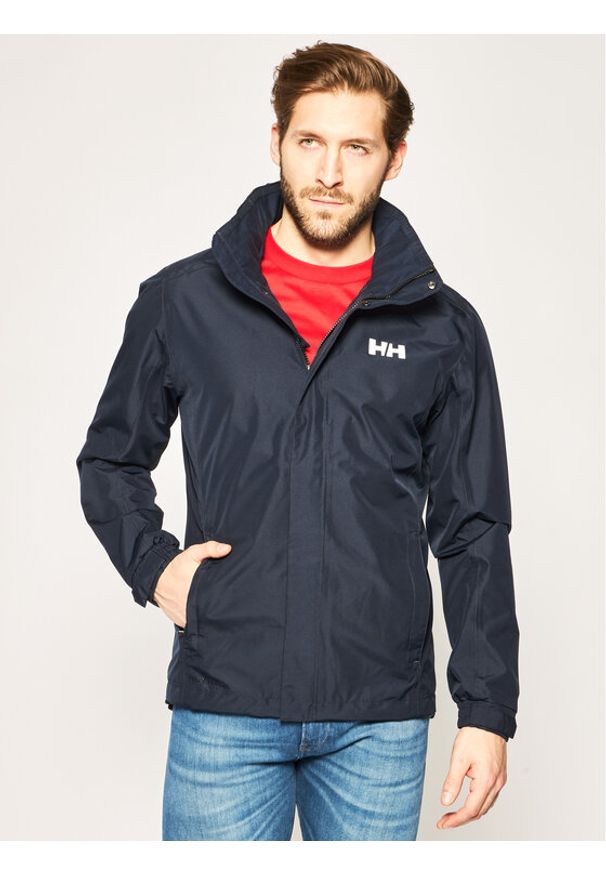 Helly Hansen Kurtka outdoor Dubliner 62643 Granatowy Regular Fit. Kolor: niebieski. Materiał: syntetyk. Sport: outdoor