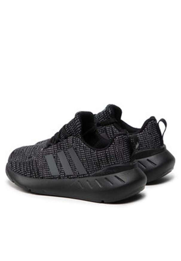 Adidas - adidas Sneakersy Swift Run 22 C GY3008 Czarny. Kolor: czarny. Materiał: materiał. Sport: bieganie