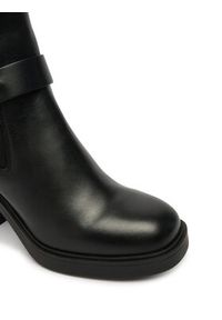 Love Moschino - LOVE MOSCHINO Kozaki JA2608AG0NIA0000 Czarny. Kolor: czarny. Materiał: skóra