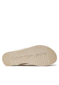 Calvin Klein Jeans Klapki Flatform Sandal Webbing In Mr YW0YW01361 Biały. Kolor: biały #5