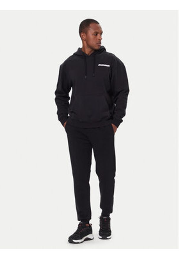 Rossignol Spodnie dresowe RLOMP12 Czarny Regular Fit. Kolor: czarny. Materiał: bawełna