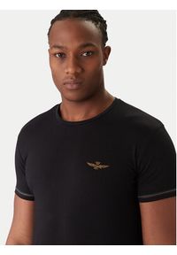 Aeronautica Militare Komplet t-shirtów AM1UTI003B Czarny Slim Fit. Kolor: czarny. Materiał: bawełna #7