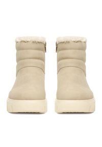 Rieker Botki CEO-W2070-62 Écru. Materiał: skóra, syntetyk #7