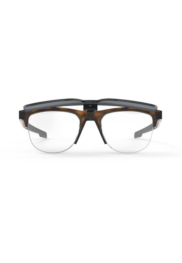 Rudy Project - Okulary RUDY PROJECT INKAS FLIP UP DEMI TURTLE GLOSS - SMOKE BLACK. Kolor: brązowy