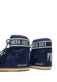 Moon Boot Śniegowce 80D1409340 Niebieski. Kolor: niebieski. Materiał: skóra #5