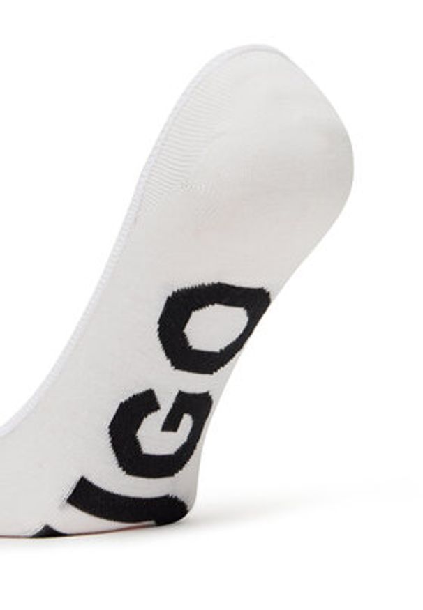 Hugo - HUGO Stopki 50549269 Biały. Kolor: biały. Materiał: bawełna