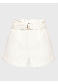 Glamorous Szorty jeansowe CK6957 Biały Regular Fit. Kolor: biały. Materiał: jeans, bawełna #7