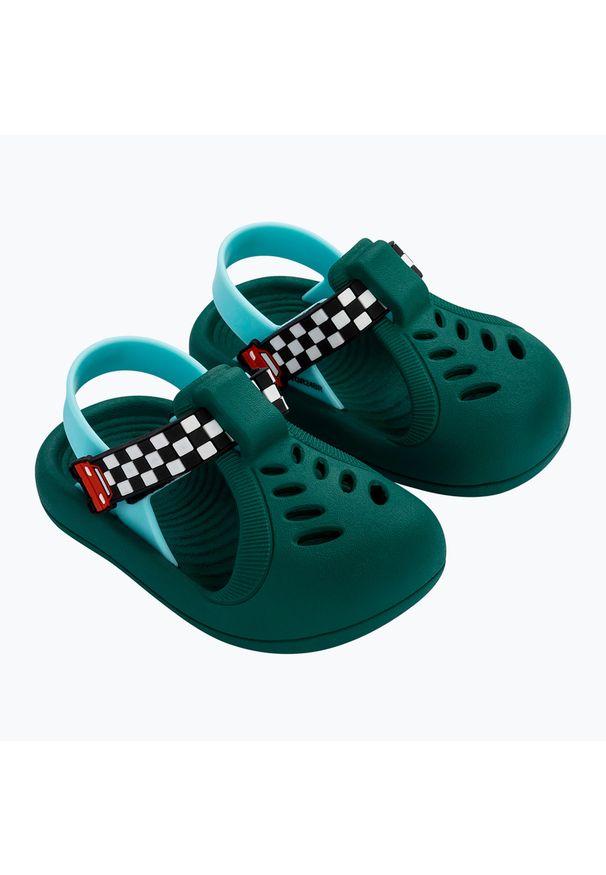 Sandały dziecięce Ipanema Little Baby. Kolor: zielony. Styl: sportowy