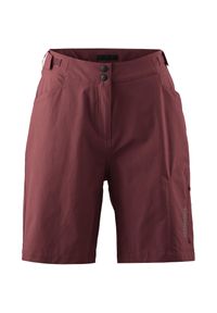 GONSO - Szorty damskie Gonso Adventure. Kolor: czerwony. Sport: kolarstwo #1