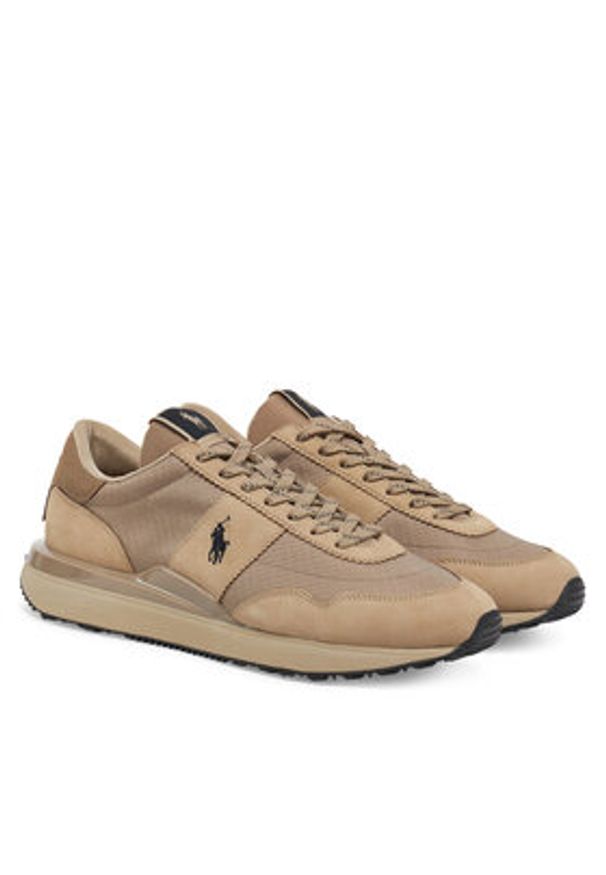 Polo Ralph Lauren Sneakersy Train 89 Pp 809965080001 Beżowy. Kolor: beżowy. Materiał: skóra