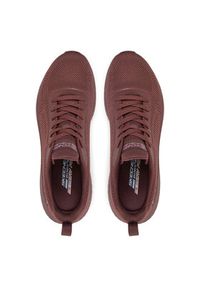 skechers - Skechers Sneakersy Bobs Squad Chaos-Face Off 117209/PLUM Fioletowy. Kolor: fioletowy. Materiał: materiał #3