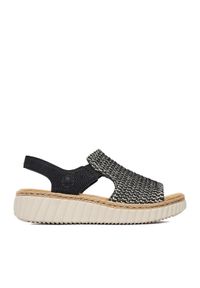 Rieker Sandały CEO-69276-00 Czarny. Kolor: czarny. Materiał: materiał #1