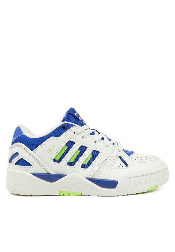 Adidas - adidas Buty do koszykówki Midcity Low JH5625 Biały. Kolor: biały. Materiał: materiał. Sport: koszykówka