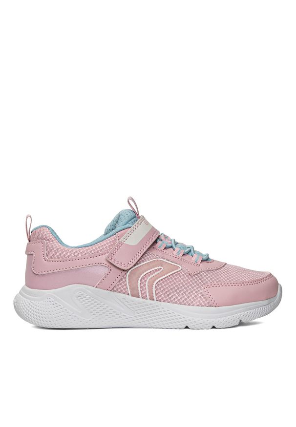 Geox - Sneakersy dziecięce różowe GEOX J Sprintye Girl J25FWC 01454 C8TM4. Kolor: różowy. Materiał: materiał. Sport: bieganie