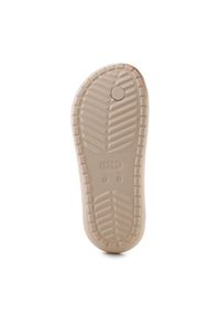 Japonki Crocs Classic Flip V2 209402-2DS beżowy. Okazja: na plażę, na co dzień. Kolor: beżowy. Materiał: materiał. Styl: casual #4