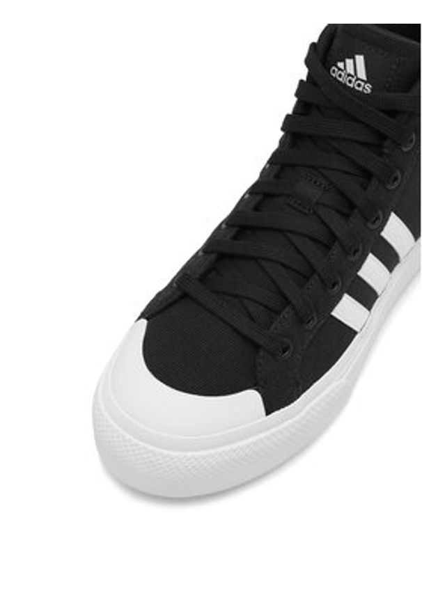 Adidas - adidas Sneakersy Bravada 2.0 Mid Platform IE2317 Czarny. Kolor: czarny. Materiał: materiał. Obcas: na platformie