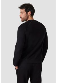 Guess - GUESS Czarna męska bluza New Aldwin, Rozmiar L. Kolor: czarny