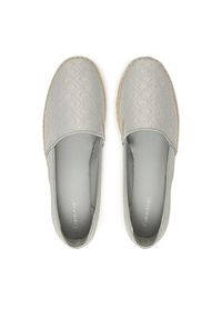 Calvin Klein Espadryle Flat Espadrille - Jacq HW0HW02467 Szary. Kolor: szary. Materiał: materiał